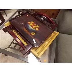 SERVING TRAYS - 3 TTL