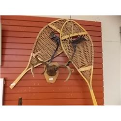 VINTAGE SNOW SHOES - SET OF 2