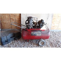Craftsman 4 hp 220 v. portable air compressor