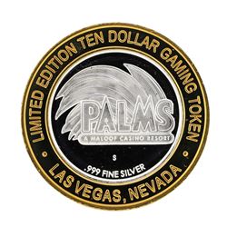 .999 Silver Palms A Maloof Casino Resort Las Vegas Nevada $10 Casino Limited Edi