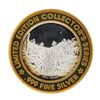 Image 2 : .999 Fine Silver Isle of Capri Casino Biloxi, MS $10 Limted Edition Gaming Token