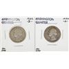 Image 1 : Lot of (2) 1932-D and 1932-S Washington Quarter Coins