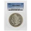 Image 1 : 1893 $1 Morgan Silver Dollar Coin PCGS Graded MS65