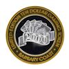 Image 2 : .999 Silver Barbary Coast Las Vegas, Nevada $10 Casino Limted Edition Gaming Tok
