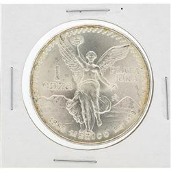 1985 Mexcian Libertad 1 Onza Silver Coin