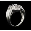 Image 4 : 10KT White Gold 0.50ctw Diamond Ring