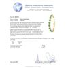Image 5 : 14KT Yellow Gold 20.25ctw Emerald and Diamond Bracelet