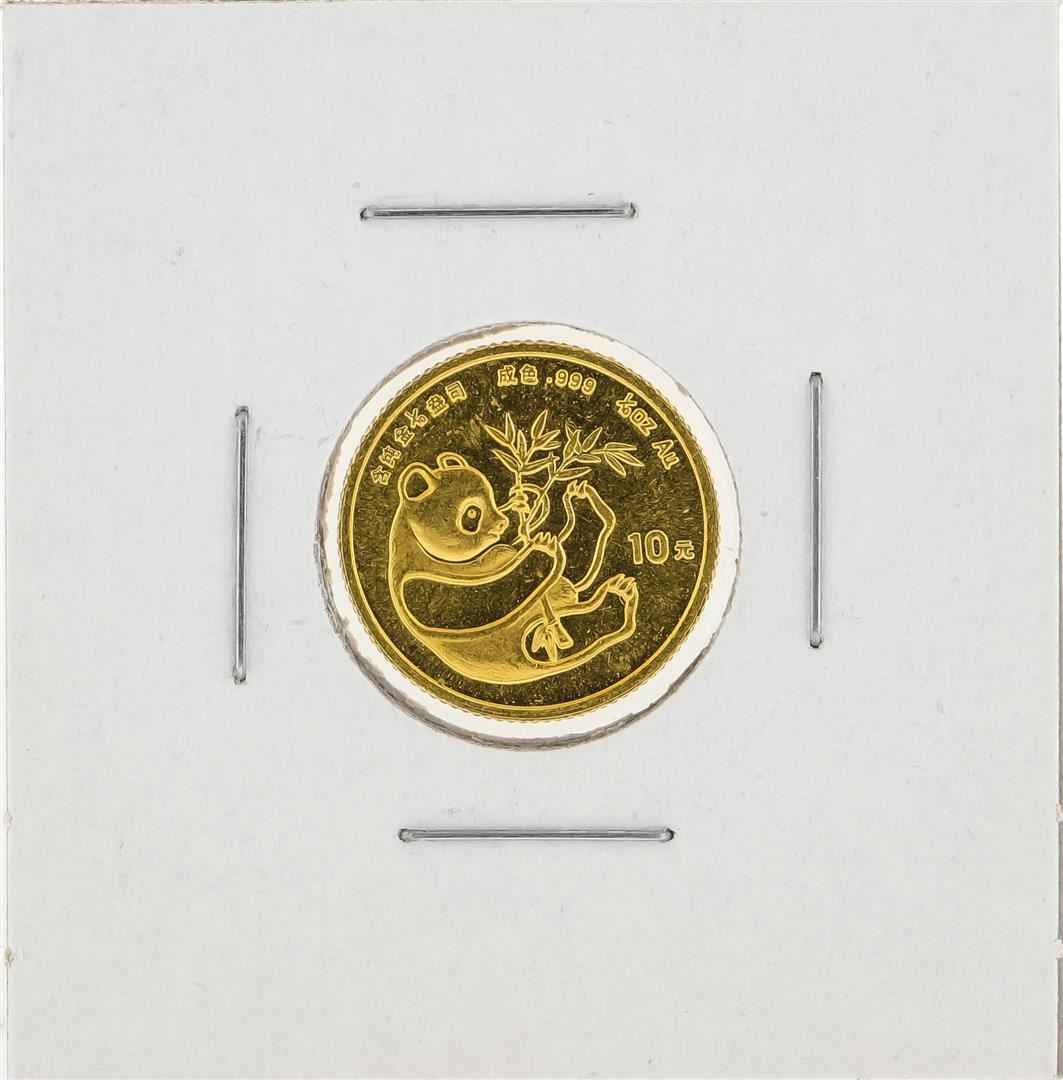 1984 1/10 oz China Panda Gold Coin