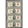 Image 1 : Lot of (4) 1953/A/B/C $5 Legal Tender Notes
