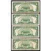 Image 2 : Lot of (4) 1953/A/B/C $5 Legal Tender Notes
