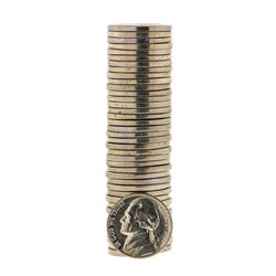 Roll of (50) 1953-D Brilliant Uncirculated Jefferson Nickels