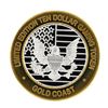 Image 2 : .999 Silver Gold Coast Las Vegas Nevada $10 Casino Limited Edition Gaming Token