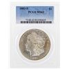 Image 1 : 1883-S $1 Morgan Silver Dollar Coin PCGS MS62