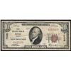 Image 1 : 1929 $10 Reno Nevada National Currency Bank Note CH# 7038