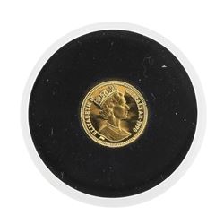 1996 Gibraltar 15 Ecus Gold Coin