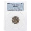 Image 1 : 1938-D Buffalo Nickel Coin PCGS MS65