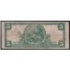 Image 2 : 1902 $5 National Bank of Pittsburgh, PA National Currency Note