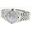 Image 4 : Rolex Mens Stainless Steel Ruby and Diamond Datejust Wristwatch