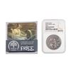 Image 1 : 2016 $10 Cook Islands Norse Gods Frigg Silver Coin NGC MS70 Antiqued