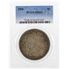 Image 1 : 1896 $1 Morgan Silver Dollar Coin PCGS MS63 Great Toning
