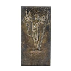 1921 Sweden Gymnastic Svenska  Silver Medal