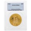 Image 1 : 1925 $20 St. Gaudens Double Eagle Gold Coin PCGS MS64