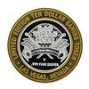 Image 1 : .999 Silver Las Vegas Club $10 Casino Limited Edition Gaming Token