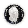 Image 1 : 1974 Simon Bolivar Panama 20 Balboas Coin