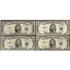 Image 1 : Lot of (4) 1953A $5 Silver Certificate Notes
