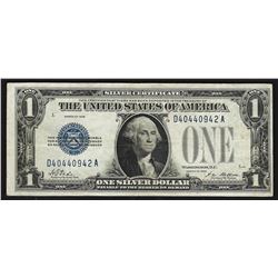 1928 $1 Silver Certificate Funny Back Note