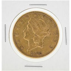 1890-S $20 Liberty Head Double Eagle Gold Coin