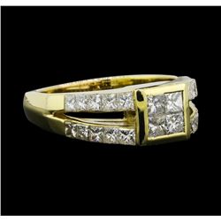 18KT Yellow Gold 1.96ctw Diamond Ring
