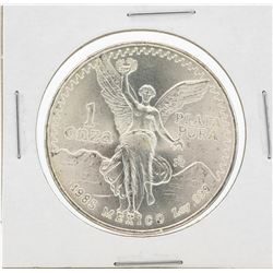 1985 Mexcian Libertad 1 Onza Silver Coin