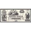 Image 1 : 1858 $20 Canal Bank of New Orleans Obsolete Bank Note