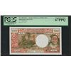 Image 1 : 1975 New Hebrides 1000 Francs Currency Note PCGS Superb Gem New 67PPQ
