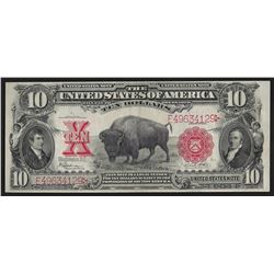 1901 $10 Bison Legal Tender U.S. Currency Note