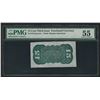 Image 1 : Fifteen Cent Third Issue Fractional Currency Wide Margins Specimen Note PMG AU55