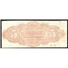 Image 2 : 1862 $5 Bank of Louisiana New Orleans Obsolete Bank Note