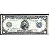 Image 1 : 1914 $5 Large Size Federal Reserve Note