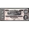 Image 1 : 1864 $10 The Confederate States of America Note