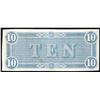 Image 2 : 1864 $10 The Confederate States of America Note
