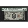Image 1 : 1934A $10 Federal Reserve Emergency Hawaii Note PMG Choice Uncirculated 63EPQ
