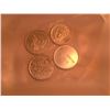 Image 2 : SILVER ROUNDS - 4 X 1 GRAM .999 PURE SILVER - LIBERTY USA