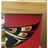 Image 2 : LIDDED WOOD BOX - FIRST NATIONS MOTIF