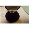 Image 2 : RING - 10KT YELLOW GOLD WITH SOLITAIRE .24CT OVAL FACETED GARNET GEMSTONE - BAZEL-SET - INCLUDES CER