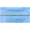 Image 1 : Blue Topaz & Diamond 10k Bracelet