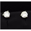 Image 1 : .4ct Total Weight Diamond Stud Earrings