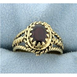 Vintage Garnet Ring
