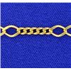 Image 2 : Italian Made 18K Figaro Bracelet