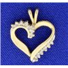 Image 1 : Diamond Heart Pendant